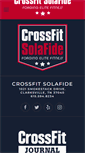 Mobile Screenshot of crossfitsolafide.com